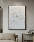 Wild Quiet – original drawing by BOUS, cool room view